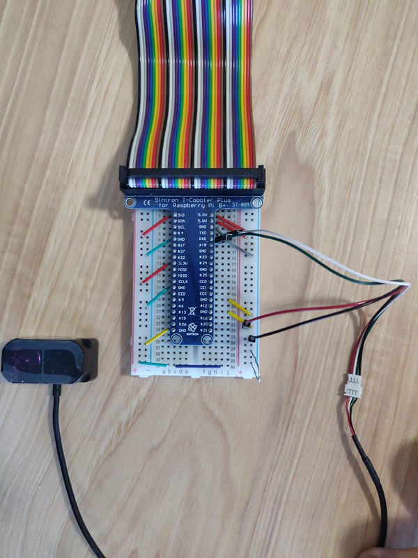 Raspberry Pi to TF Mini+ Wiring